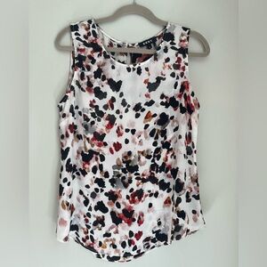 DKNY Printed Sleeveless Top - Size Medium